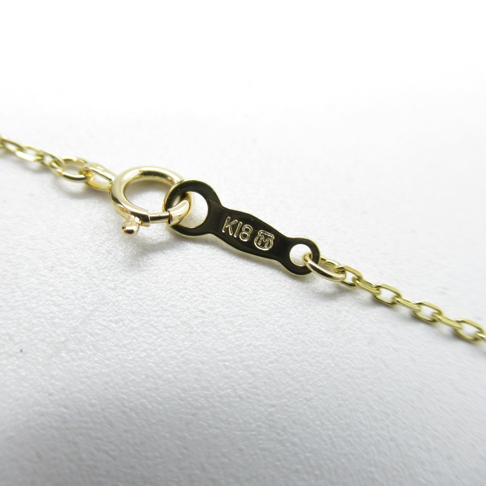 Mikimote Diamond Necklace K18 (yellow g) Diamond  Clearance
