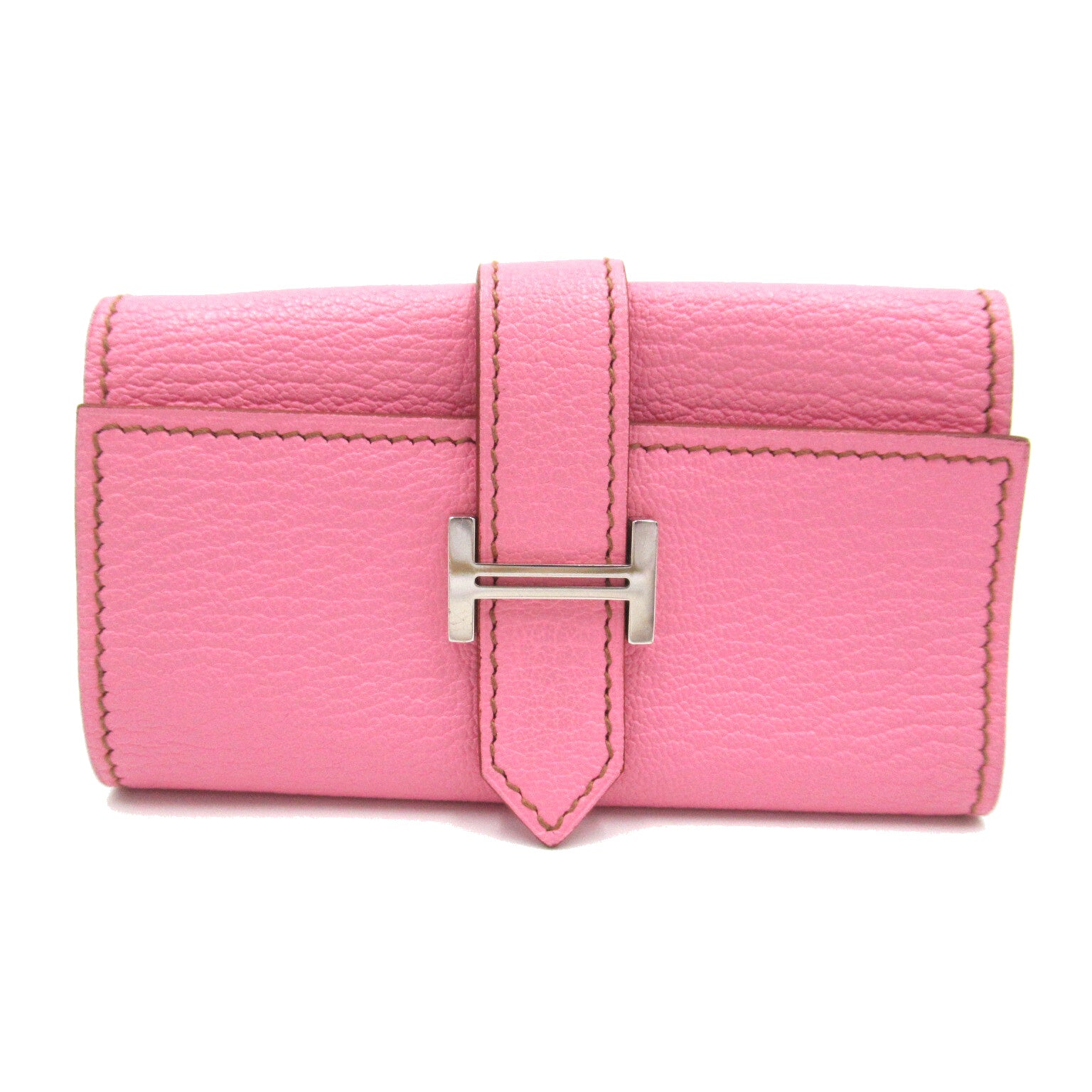 Hermes Hermes  Keycase 6  Keycase Accessories Leather Sheet  Pink Series