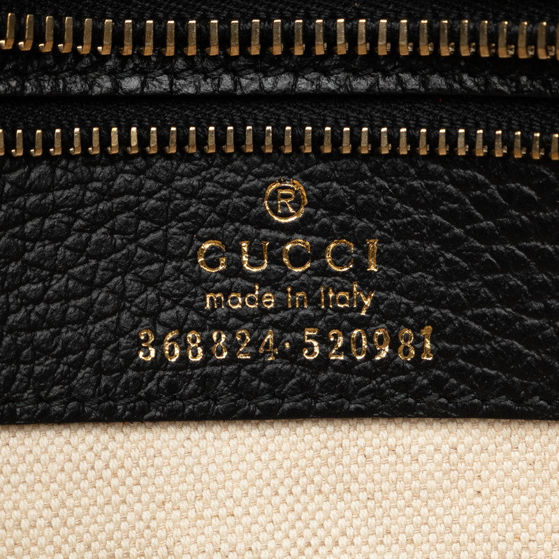 Gucci Swing Shoulder Bag 2WAY 354408 Black Leather  Gucci