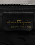 Salvatore Ferragamo ValgaGD Handbag 2WAY BA214178 Black G Leather  Salvatore Ferragamo