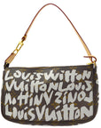 Louis Vuitton Graffiti Pochette Accessoires Handbag M92192