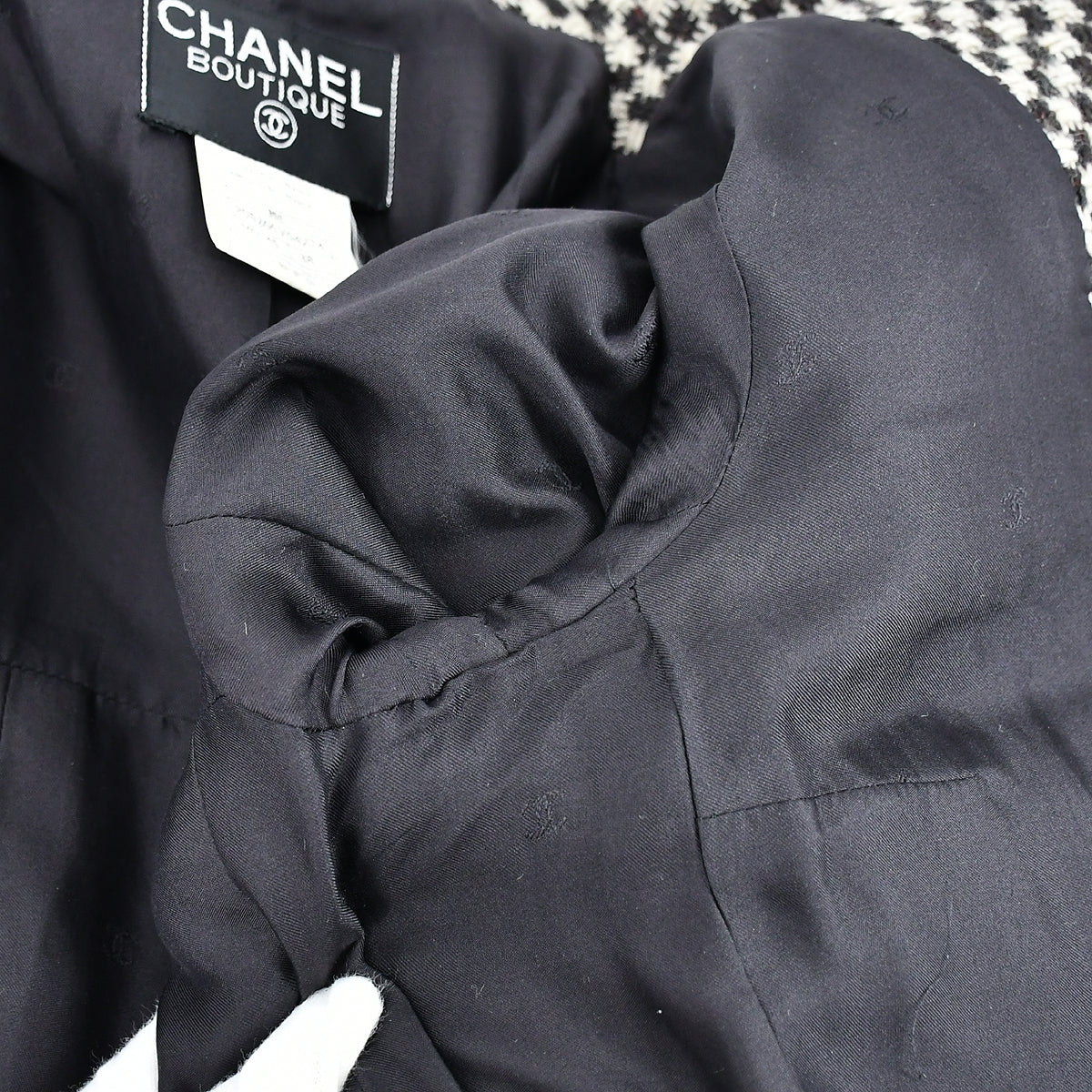 Chanel Fall 1995 CC-button single-breasted jacket 