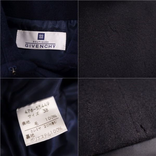 Vint Givenchy GIVENCHY Coat Long Coat Wool Cashmere Landless  38 (M Equivalent) Naïve  NIV