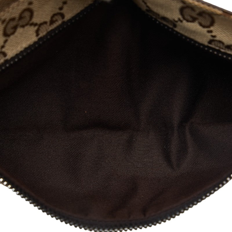 Gucci GG canvas sy line body bag vest bag 162962 beige brown canvas leather ladies GUCCI
