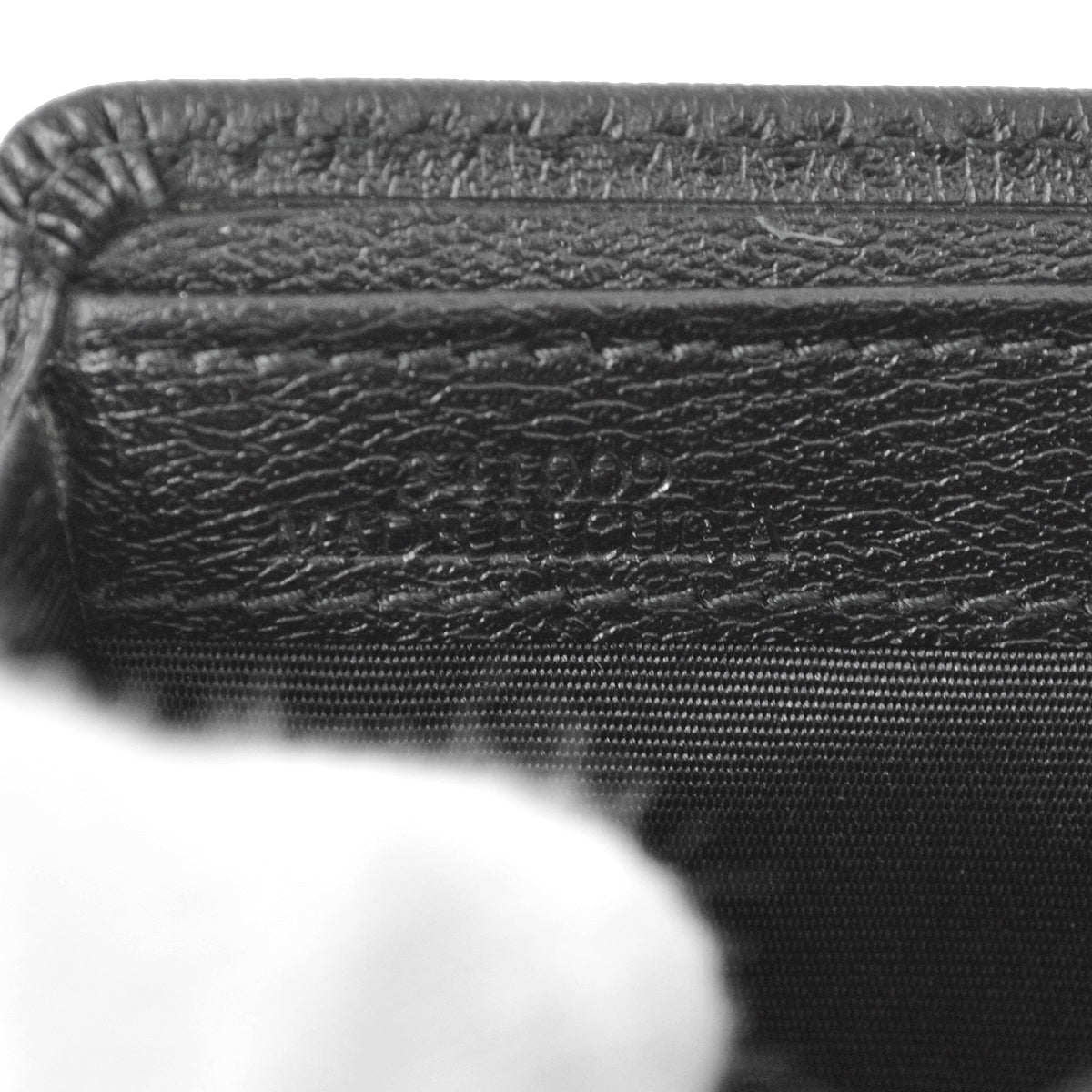 Loewe 黑色 Anagram 雙折錢夾