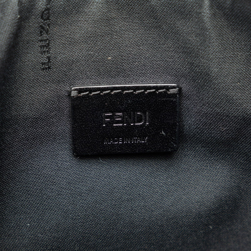 Fendi Karl Lagerfeld 雙肩包 7N0078 52P 黑色皮革 Fendi