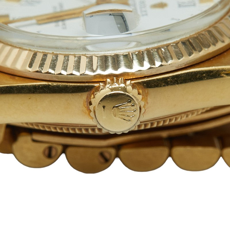 Rolex Datejust G Innocence  6827 Automatic Rolling White Dial K18 Gold  Rolex