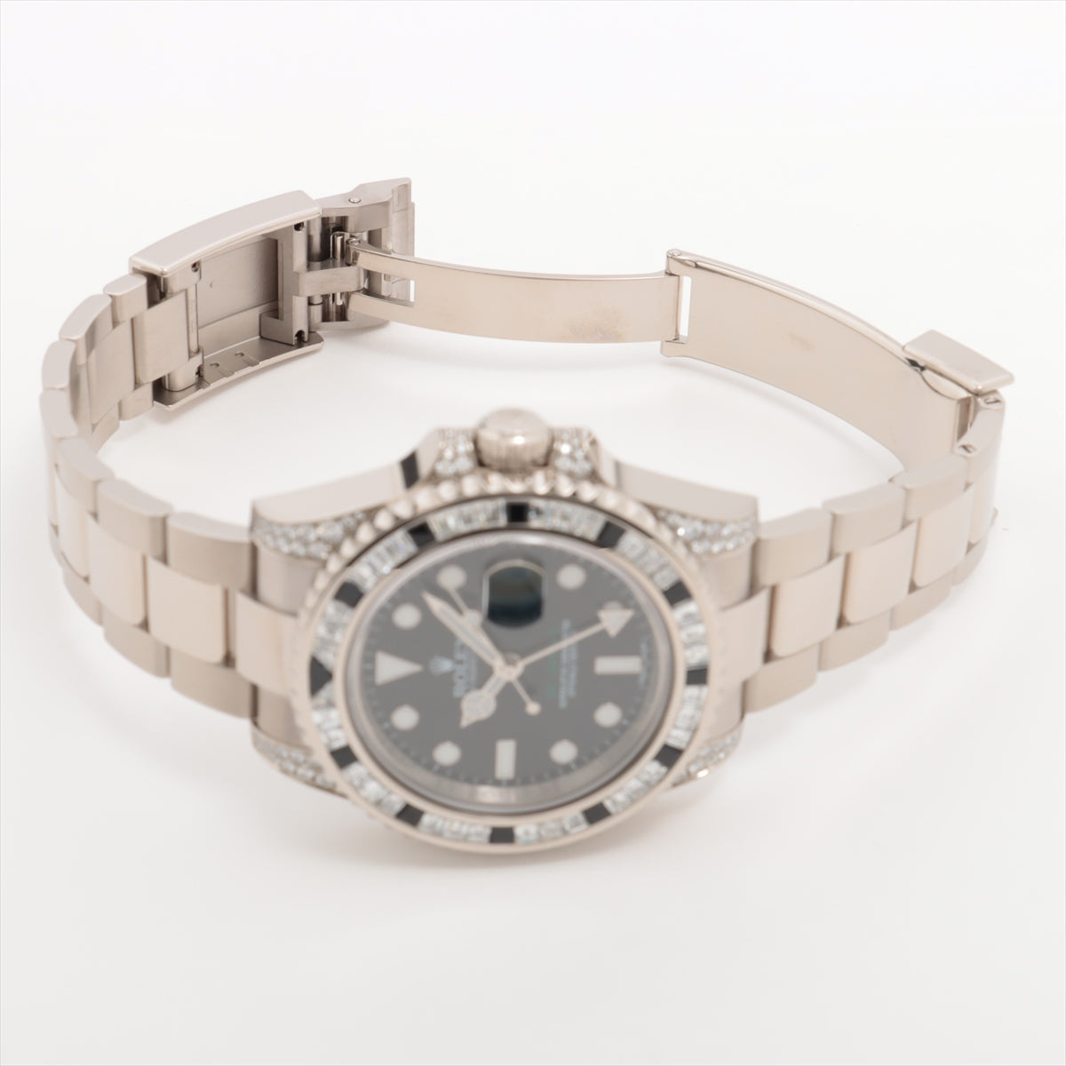 Rolex GMT Muster 2 116759SANR WG AT Black