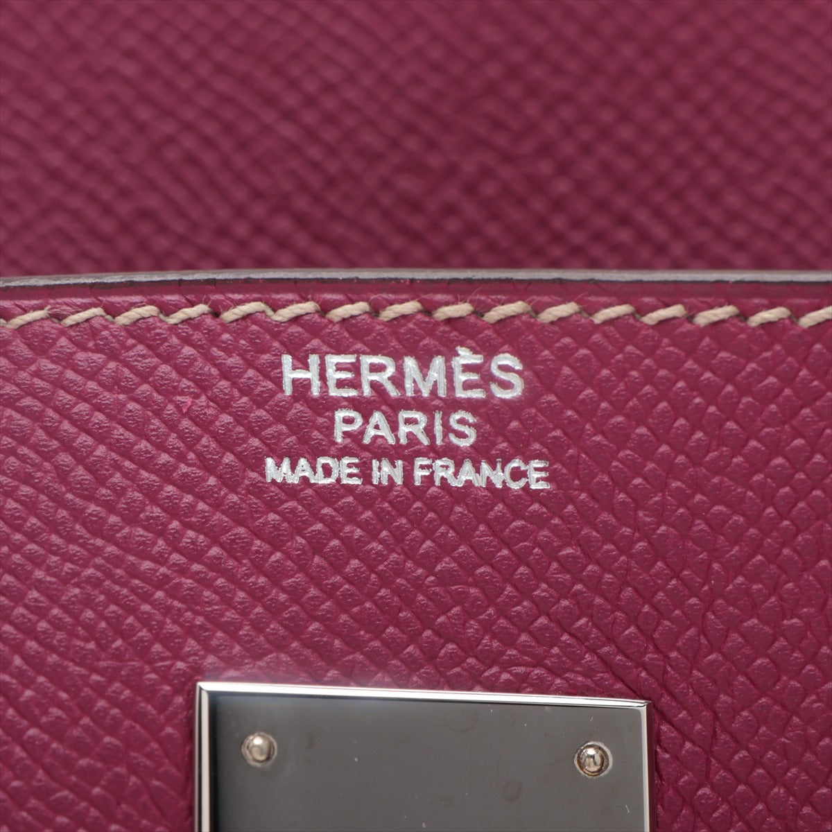 Hermes Candy Birkin 30 Epsom Tosca x Rostherian Silver   O 2011