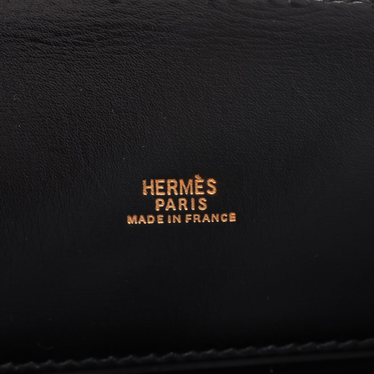 Hermes Kelly Sports PM Boxing  Black G  A1997