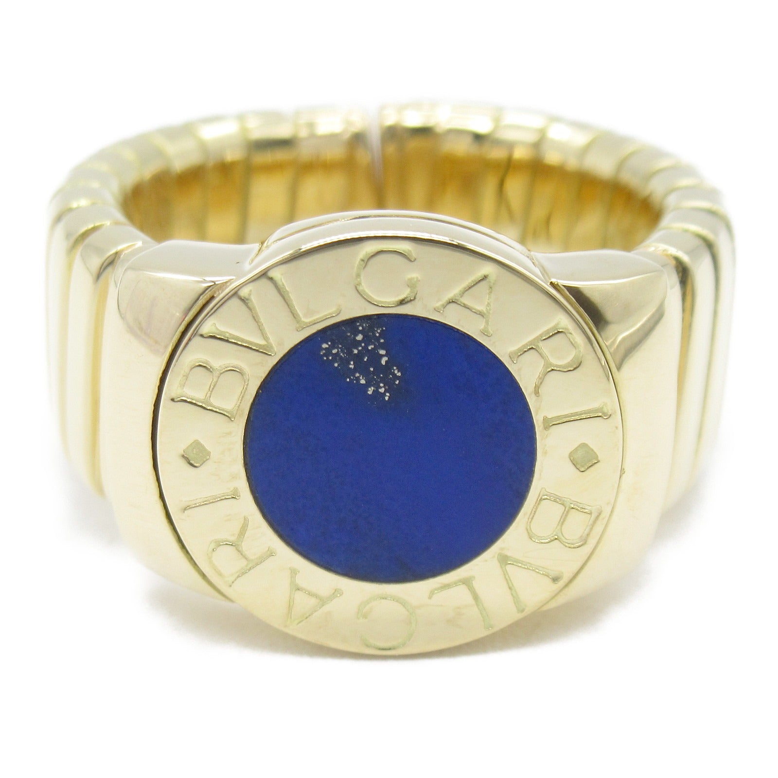 Bulgari BVLGARI Tubogas Rapislasli Ring Ring Ring Jewelry K18 (Yellow G) Rapislasli   Blue