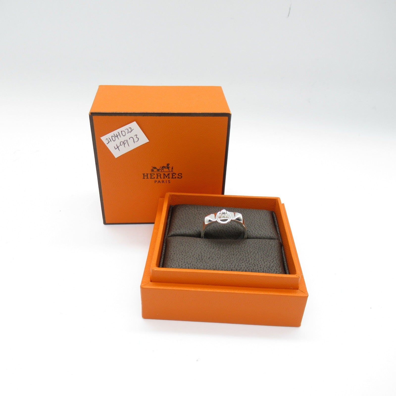 Hermes Hermes Ring PM Ring Ring Jewelry Silver 925   Silver H115607B 00057