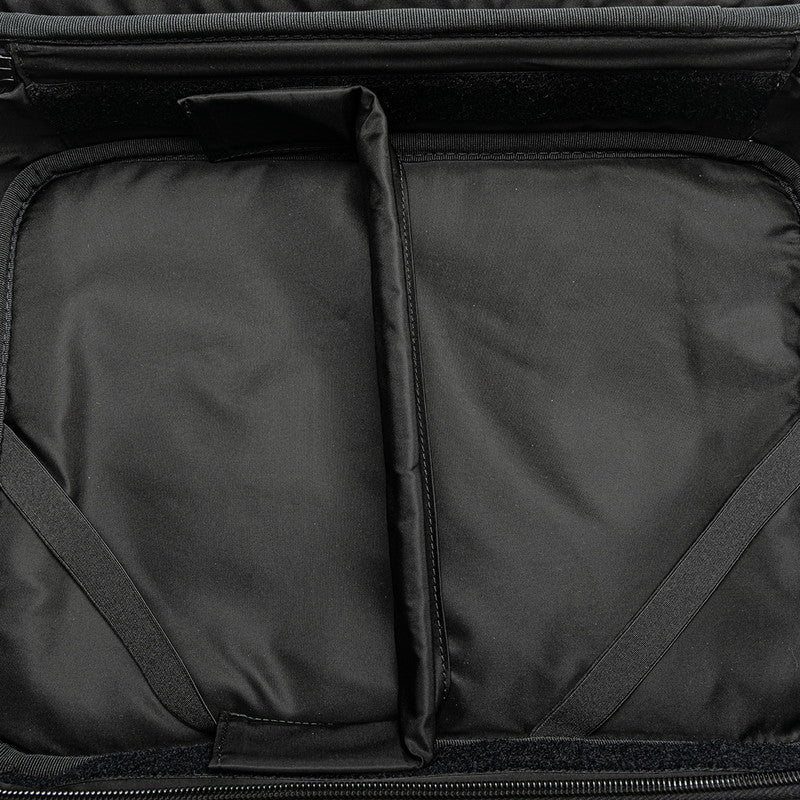 Prada Triangle Logo  Sapphire Briefcase Shoulder Bag 2WAY V147S Black Nylon  Prada  Sapphire
