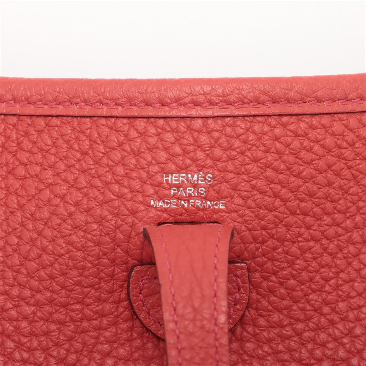 Hermes Evelyn TPM Triumphal Claimants Rouge Matte Silver  A 2017