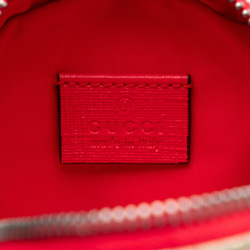 Gucci GG Supreme Highland Children's Lenses Mini Waistport Westbag 502330 Beige Red Multicolor PVC Leather  Gucci
