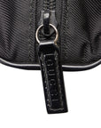 Gucci Bamboo Handbag 0001014 Black Nylon Women's