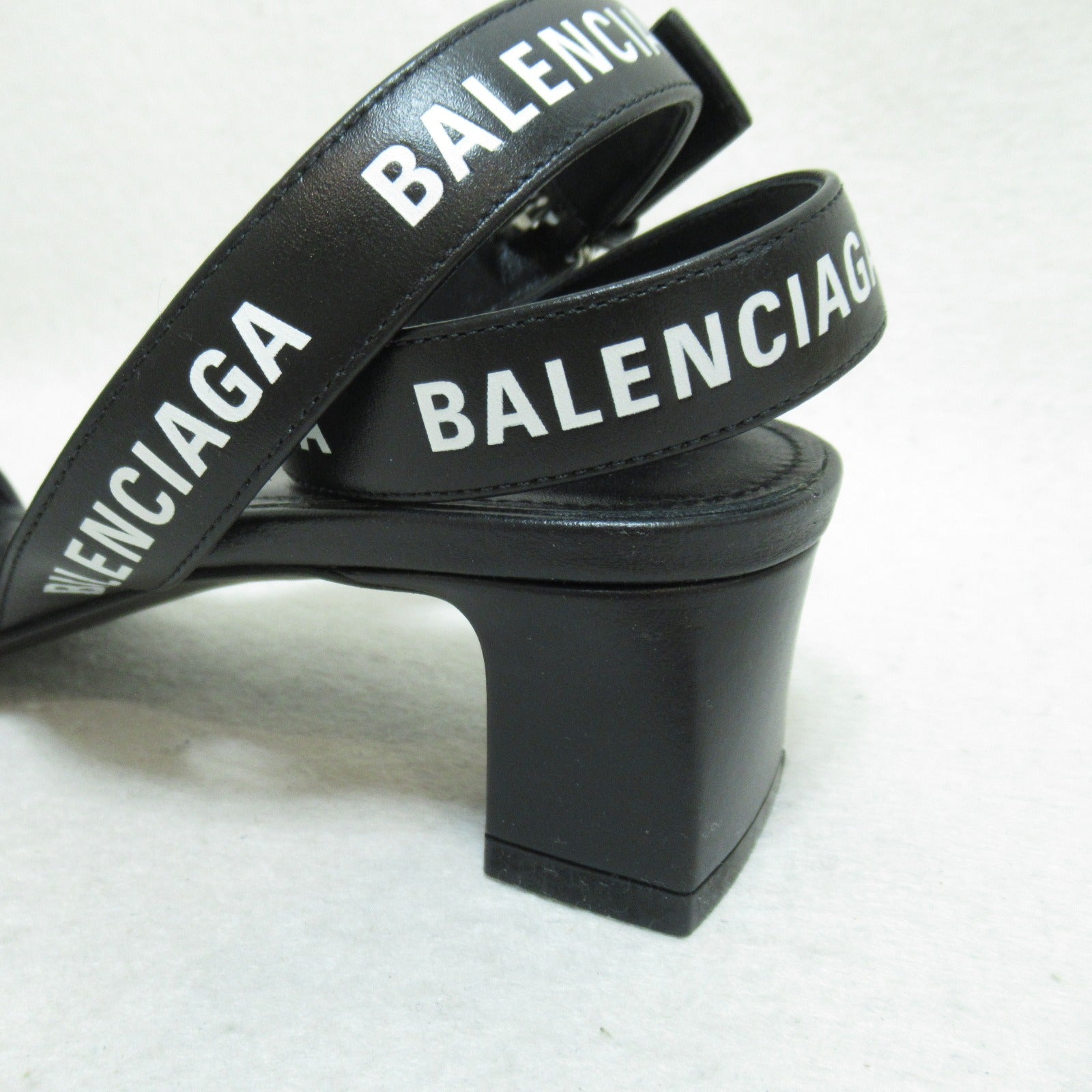 Balenciaga BALENCIAGA Sandalss Sandals Shoes Leather  Black 612093