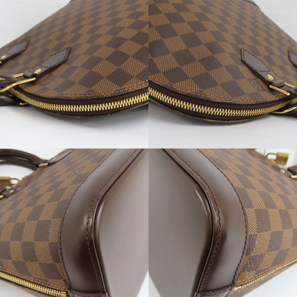 Louis Vuitton Alma N51131 Damier Evene Handbag Brown G    Leather
