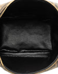 Fendi Zucca Mini Bag Handbag Pochette 26360 Brown Beige Canvas Leather  Fendi