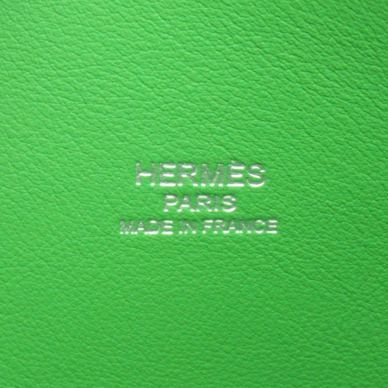 Hermes Hermes Boulevard 1923 25 Vel Yuka Handbag Handbag Handbag Leather Epsom  Green