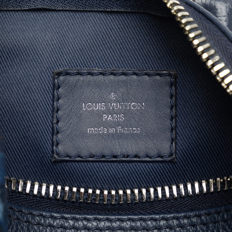 Louis Vuitton Monogram Water Keepall XS Mini Boston Bag Shoulder Bag 2WAY M57844 Water Color Navy PVC Leather  Louis Vuitton