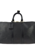 Louis Vuitton 2000 Black Epi Keepall 45 Travel Duffle Handbag M42972