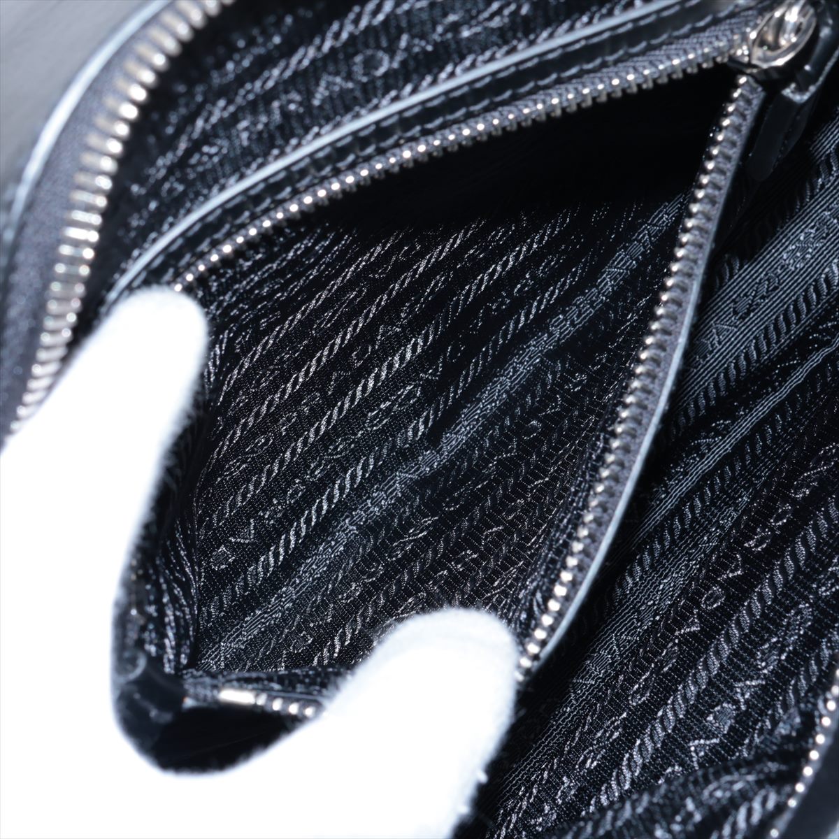 Prada Saffiano Shoulder Bag Black