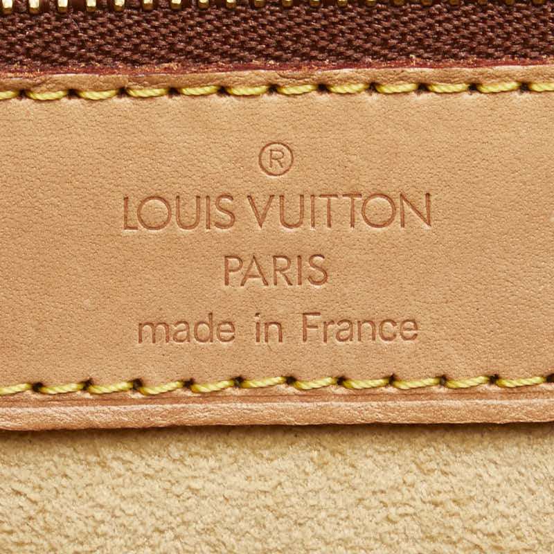Louis Vuitton Monogram Balon Tote Bag M51102 Brown PVC Leather  Louis Vuitton