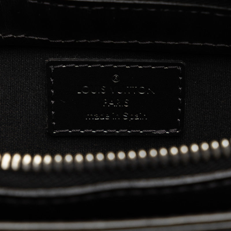 Louis Vuitton Monogram Matte Alston Shoulder Bag M55122 Noir Black Leather