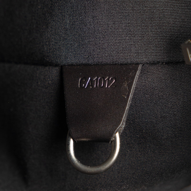 Louis Vuitton Monogram Matte Alston Shoulder Bag M55122 Noir Black Leather