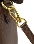 Burberrys Brown Burberry Check Shoulder Bag