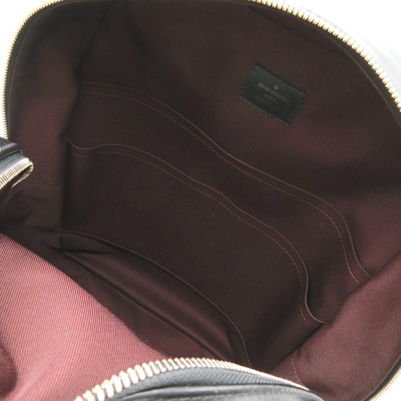 Louis Vuitton Josh N.V. Backpack Backpack Backpack Bag PVC  Canvas Monogram Makassar Mens Brown M45349