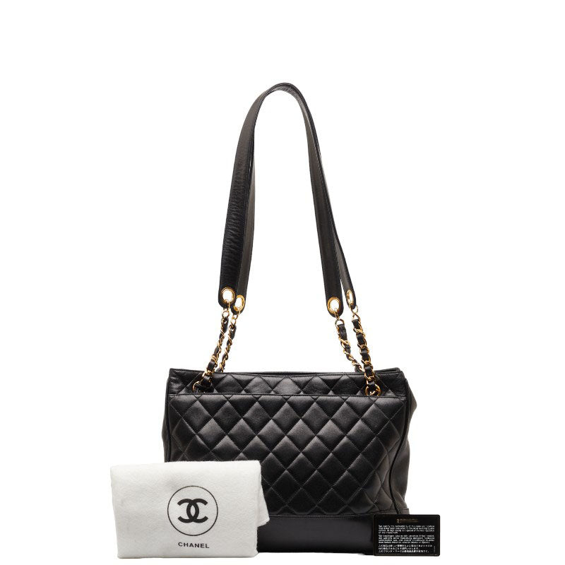 CHANEL COCOMARK BLACK GOLDEN Lambskinkin LADY CHANEL PING SHOPPING SHOPPING SHOPPING SHOPPING SHOPPING