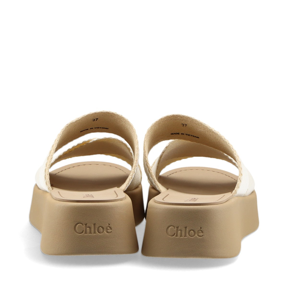 Chloe Laver X Canvas Sandalss EU37  Ivory MILA Box Bag  Bags