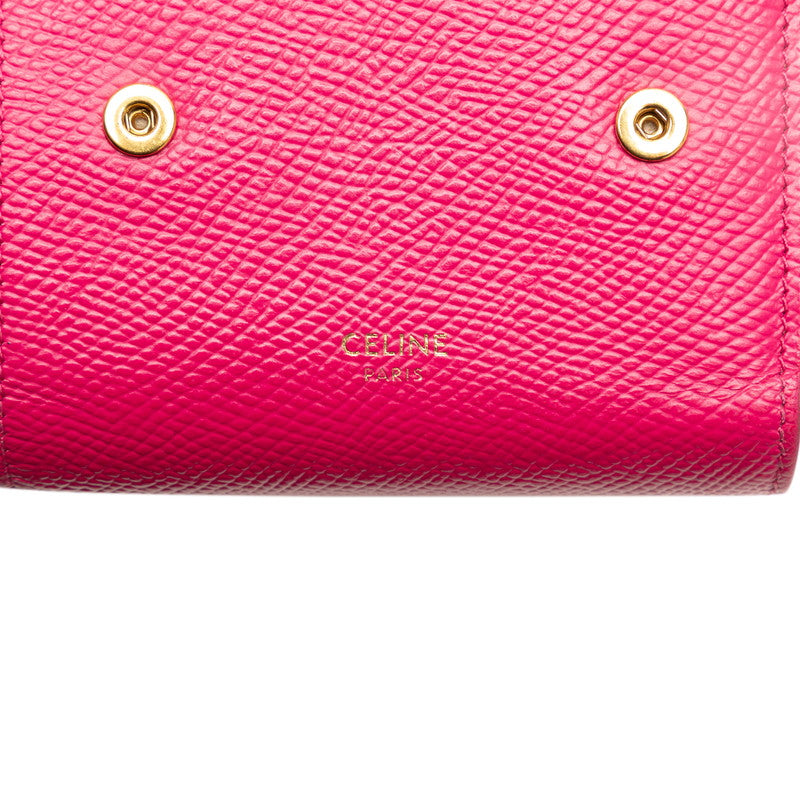 Celine wallet pink best sale