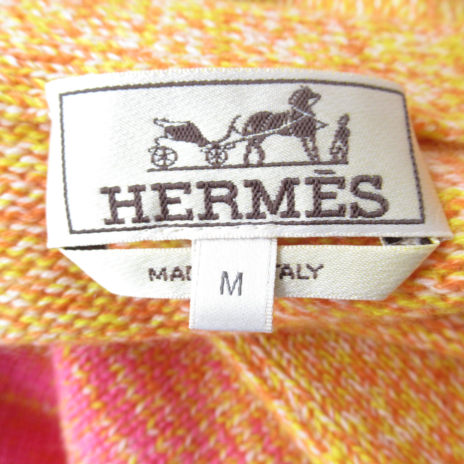 Hermes Hermes Cardigan Clothes Tops Cashmere  Pink/Orange Clothes