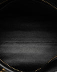 Saint Laurent Monogram Cabas Handbag 2WAY 568853 Black Leather  Saint Laurent