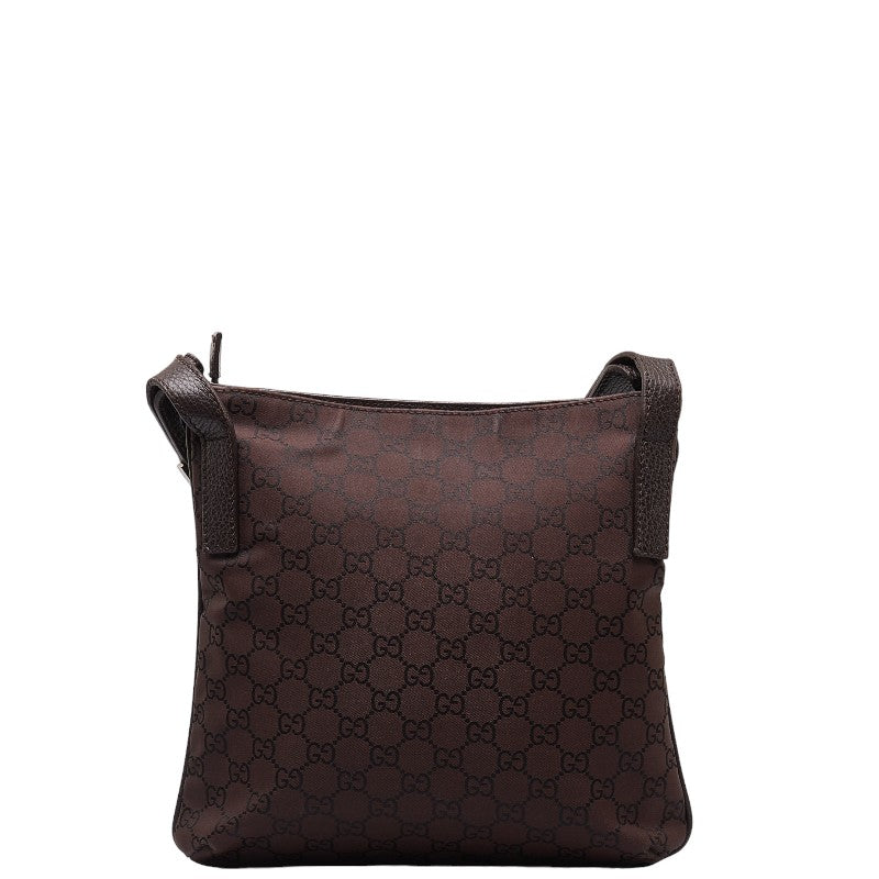 Gucci GG canvas shoulder bag 293572 Brown canvas leather ladies Gucci