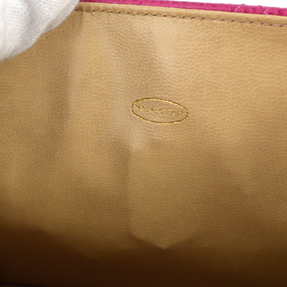 Chanel * 1991-1994 Pink Caviar Mini Straight Flap Bag