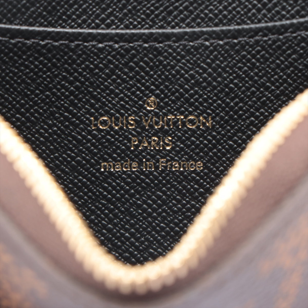 Louis Vuitton Monogram Giant Zippyr Coin Pearce M69354 Brown Coin Case  Reaction