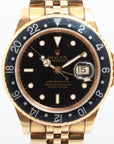 Rolex GMT Master 2 16718 YG AT Black