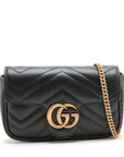 Gucci GG Marmont Leather Chain Shoulder Bag 476433