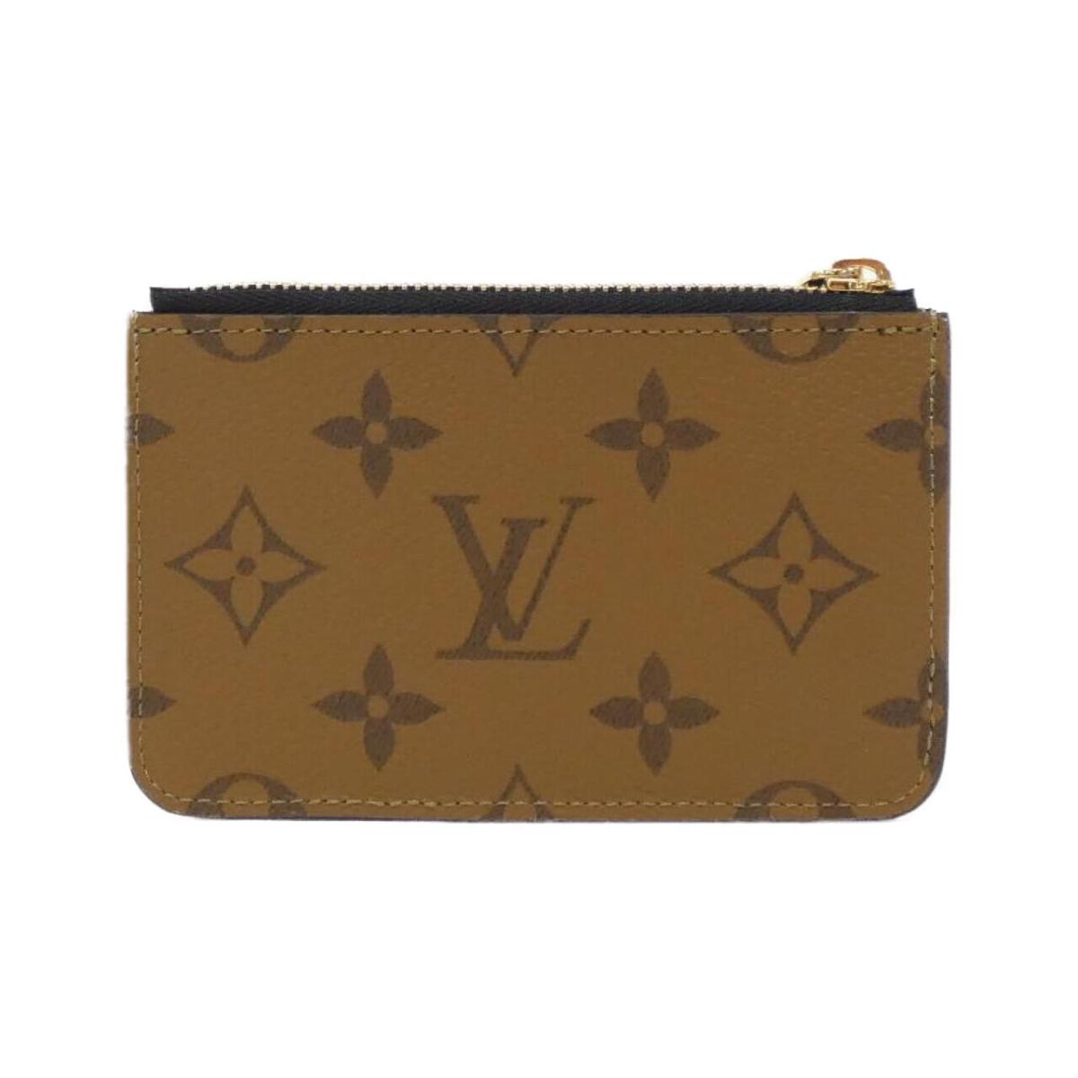 Louis Vuitton Monogram Reversee Porte Jaeger Le Coultre Rome M81912 Coin &amp; Card Case