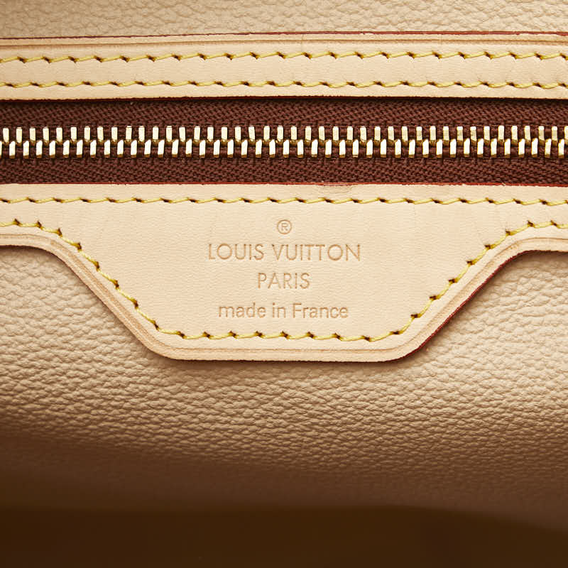Louis Vuitton Monogram Bucket GM Tote Bag Shoulder Bag M42236 Brown PVC Leather  Louis Vuitton