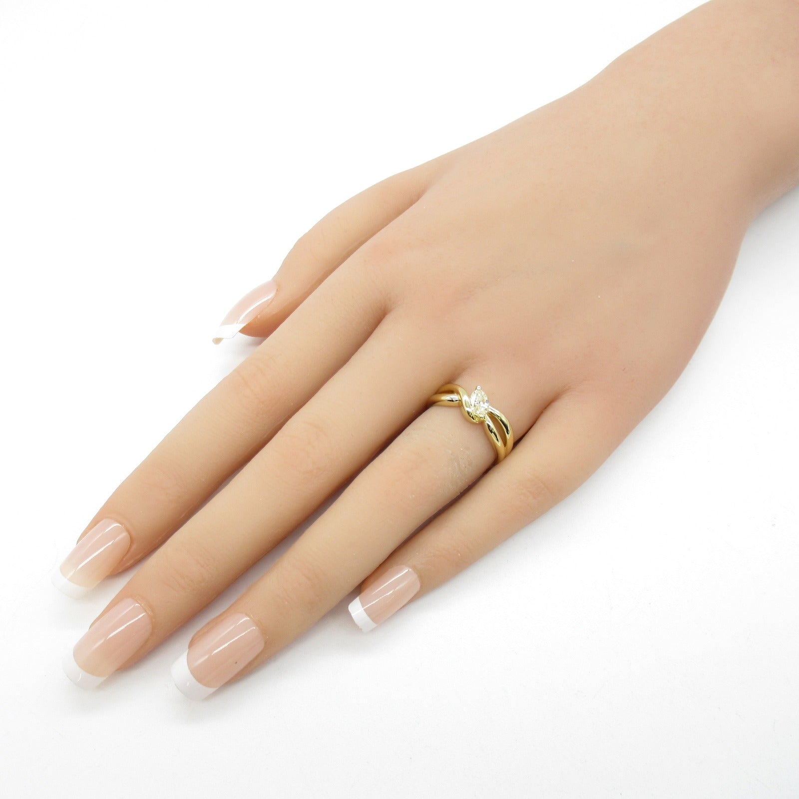 Jewelry Jewelry Diamond Ring Ring Ring Jewelry K18 (Yellow G) Diamond  Yellow Diamond 5.3g