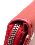 Balenciaga Compact Wallet 392125 Red Leather
