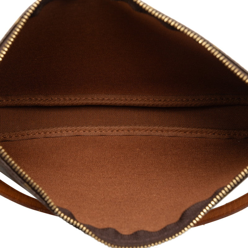 Louis Vuitton Monogram Pochette Accessories Handbag M51980 Brown PVC Leather  Louis Vuitton