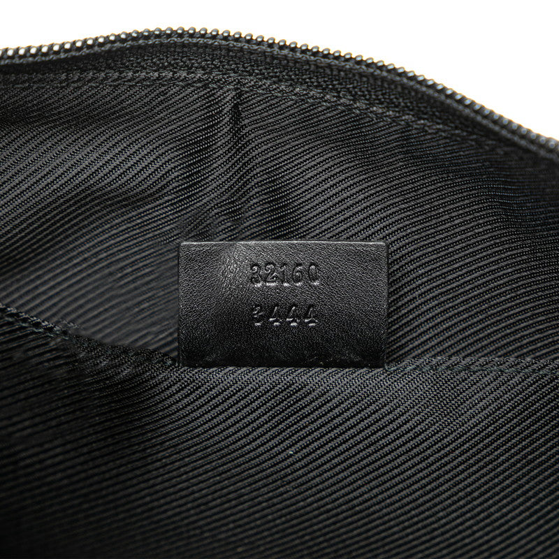 Gucci GG Canvas Mini One-Shoulder Handbag 32160 Black Canvas Leather  Gucci