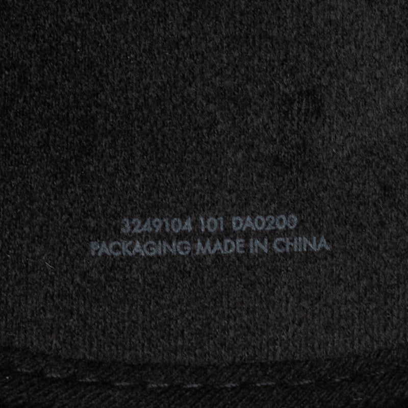 Louis Vuitton Monogram Horizon Lighting Speaker Obje QAC000 Gummetal Black Stainless Leather Men LOUIS VUITTON