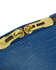 Louis Vuitton 1997 Blue Alma Handbag Epi M52145